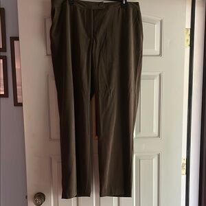 Coldwater Creek Brown Pants with pockets- Size 18W
